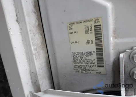 2010 Nissan Altima 2.5 S из США, поврежденный, VIN 1N4AL2AP1AN404311